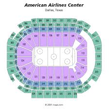 American Airlines Center Seating Chart Views Reviews