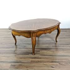 75 wide x 16 deep x 15.5 inches high. Vintage Drexel Cabernet Coffee Table Aptdeco