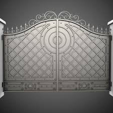 Wrought Iron Gate 3d Max Iron Gate Design Iron Main Gate Design Steel Gate Design