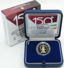 0.05317130 eurozone euro is equal to 0.18126972 romanian leu. 2 Euro Cc Italy 2021 150 Years Of Rome Proof Eurofischer