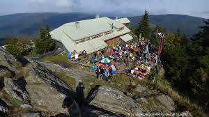 Op vakantie naar hotel haus am berg in lam, duitsland? Wandern Osser Lam Bayerischer Wald Berg Wanderweg Osserwiese