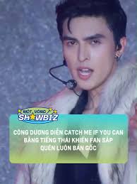 Fan sau khi nghe Công Dương rap Catch me if you can bằng tiếng Thái quá  nhiều: cuốn quá nên sắp quên luôn bản gốc #ngoisao #tiktokgiaitri  #congduong #catchmeifyoucan