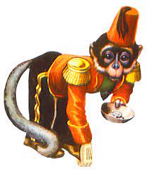 Circus Monkey Asking For Money Circus Theme Circus Theme Hot Halloween Costumes Vintage Carnival Vinta Vintage Circus Posters Circus Illustration Circus Monkey