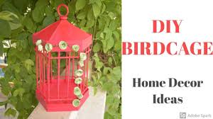 Birdcage planters are a great way to get creative and personalize a space, no matter how big or small! Diy Paper Birdcage Paper Craft Home Decor Ideas Youtube