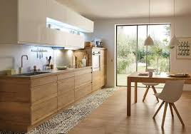 De nouvelles essences de bois destinées aux cuisines ont peu à peu fait leur apparition. Cuisine Ohio Facade En Panneaux De Particules Melamine Blanc Et Decor Bois Naturel A Partir De Cuisine Contemporaine Cuisine Moderne Cuisine Conforama