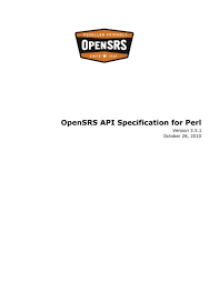 Jun 29, 2021 · chapter 13 (pp. Api Specification For Perl Opensrs