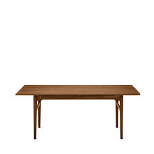 Stylish for inside and outside of the home, this modern dining table and bench made of western red cedar will be an instant entertaining hit. Ch327 Elegant Wood Dining Tables Coalesse