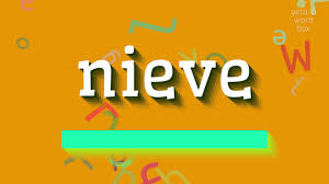How To Say Nieve High Quality Voices Youtube