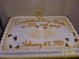 Anniversary Cakes Lindasbakeryok Com Say It Sweetly 50th Wedding Anniversary Cakes 50th Anniversary Cakes 50th Anniversary Party