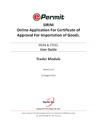 Copyright how to win friends and influence people. Sirim Online Application For Certificate Of Approval For Importation Manualzz