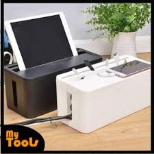 By now you already know that, whatever you are looking for, you're sure to find it on aliexpress. Mytools Wire Organizer Box Power Strip Cable Management Box Organizer Plastic Cable Storage Case For Desk Tv Computer Shopee Malaysia