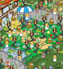 Las plantas de techo ya que atacan a todos los zombies en el tablero. Plants Vs Zombies Juego By Sapienstoonz On Deviantart