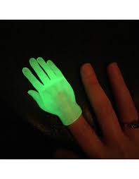 Glow-in-the-Dark Finger Hands - Wit & Whimsy Toys