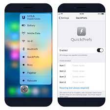 Access Settings To Favorite Jailbreak Tweaks Using Quickprefs Mobile Data Settings App How To Apply