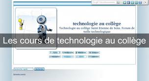 Les Cours De Technologie Au College College