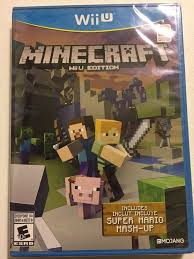 Minecraft Wii U Edition New Sealed Nintendo Wii U 2016 Fast Free Shipping Minecraft Playing Game Wii U Wii Wii U Games