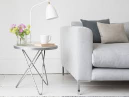 What Do You Call A Concrete Style Side Table Seriously Cool What Do You Call A Concrete Style Side Table With Metal Painted Side Tables Side Table Furniture