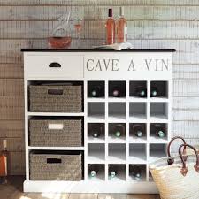 Cave A Vin Comptoir Des Epices Maisons Du Monde Botellero Muebles Auxiliares Madera Blanca