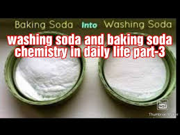 Some people get confused with baking soda vs. Baking Soda And Washing Soda Chemistry In Daily Life Part 3 Chemistry Science Cbse Cgbse 10 Youtube