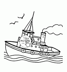 More ideas from theodore tugboat. Tugboat Coloring Page For Kids Transportation Coloring Pages Printables Free Wuppsy Com Boat Drawing Online Coloring Pages Coloring Pages For Kids