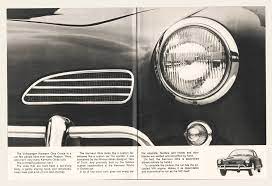 1964 Volkswagen Full Line Brochure Volkswagen Karmann Ghia Karmann Ghia Volkswagen