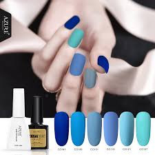Sns dip powder pink and white ombre with accent silver glitter nails. Azure Beauty Matte Top Coat Nail Gel Polish Kits Soak Off Matte Effect Gel Polish Nail Kits Semi Permanent Matte Nail Coat Set Buy At The Price Of 1 74 In Aliexpress Com