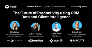 The Future of Productivity Using CRM Data and Client Intelligence