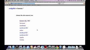 Meet anyone you contact via craigslist in broad daylight if possible, and always at a very busy location. Craigslist Kansas How To Search All Cities And Towns For Used Cars Fsbo Youtube