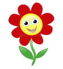 Collection of cute cat faces with flowers on white background. Happy Flower Red Cartoon Flower With A Lovely Smiling Face Isolated On White Ba Ad Cartoon Lovely R Cartoon Flowers Cute Heart Drawings Happy Flowers