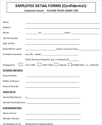 What is an employment verification letter? Employee Data Form Template Insymbio