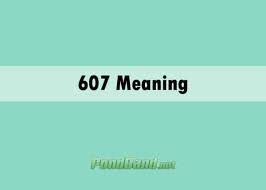 Evidence of any other crime, wrong, or act is not admissible to prove a person's character in order to show that on a particular occasion the person acted in accordance with the character. Arti Kode 607 Meaning Dalam Bahasa Indonesia