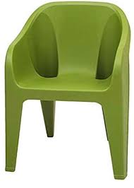 National Plastic Moulded Green Chair With Heavy Duty Structure Set 8 Armchairs Chairs Home And Kitchen Furniture Living Room Furniture Best News And D Green Chair Living Room Furniture Chair