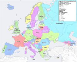 Copenhaga (capital), århus, aalborg, odense e esbjerg. Europa Viquipedia L Enciclopedia Lliure Mapa De Europa Europa Mapas