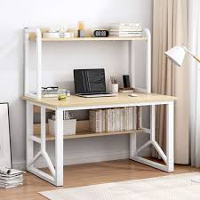 Dealnews finds the latest computer desk deals. Cherry Furniture Modern And Simple Tall Computer Desk Bookcase Bookshelf Integrated Storage Rack 80cm Color White Color Size 11 è™Ÿ Hktvmall Online Shopping