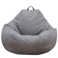 Fashion Large Bean Bag Sofa Cover Lounger Chair Sofa Ottoman Seat Living Room Furniture Cover Walmart Com In 2020 Bean Bag Chair Covers Bean Bag Chair Bean Bag Chair Sofa