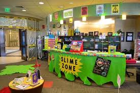 Great fun for a club or party! Pin By Jill Perry On Fizz Boom Read Science Lab Decorations Scholastic Book Fair Science Decor