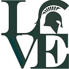 Love Msu Michigan State University Michigan State Michigan