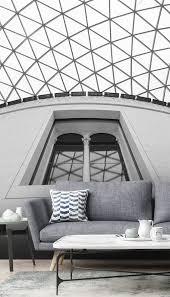 Stunning Black And White Wall Mural Wall Murals British Museum Wallpaper Living Room