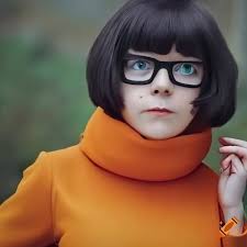 Photo of a Velma Dinkley cosplay