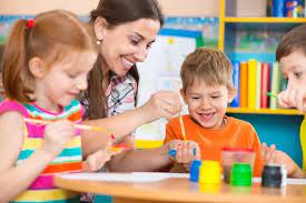 Daycare tecido Provider Teacher