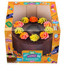 Character cakes chocolate cakes swiss roll & sponge cakes loaf cakes traybakes & platters fairy cakes & cupcakes extra special cakes. Asda Launches Hollow Surprise Cake