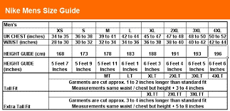 20 Efficient Nike Dri Fit Shirt Sizing Chart