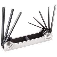 Klein Tools 8 Key Folding Hex Key Set 70581 The Home Depot In 2021 Klein Tools Hex Key Sets Hex Key