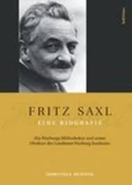 Fritz Saxl--eine Biografie by Dorothea McEwan