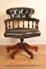 http canonburyantiques com s desks victorian desks 1 victorian swivel chair with deep button leather seat ver victorian office chairs victorian desk chair