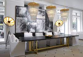 Restoration Hardware Branches Into The Modern Realm Modern Dining Room Dining Room Design Modern Modern Dining Table