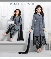 Black And Grey Dress Combination Pin On Stil