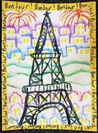 France ~ the eiffel tower. 06700698312d24392b36ec87e9a731db Jpg 236 318 Kids Art Projects Kindergarten Art Projects Art Projects