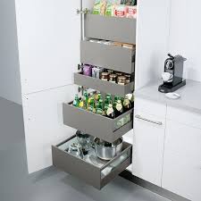 Pantry cupboard with blum internal drawers soft close no. Schuller Storage Space Organisation