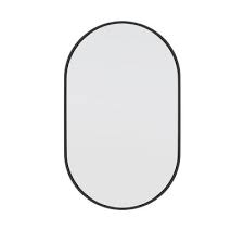 Oval Vanity Mirrors Bathroom Mirrors The Home Depot This oval mosaic mirror in aqua, copper, and gray is truly stunning. oval vanity mirrors bathroom